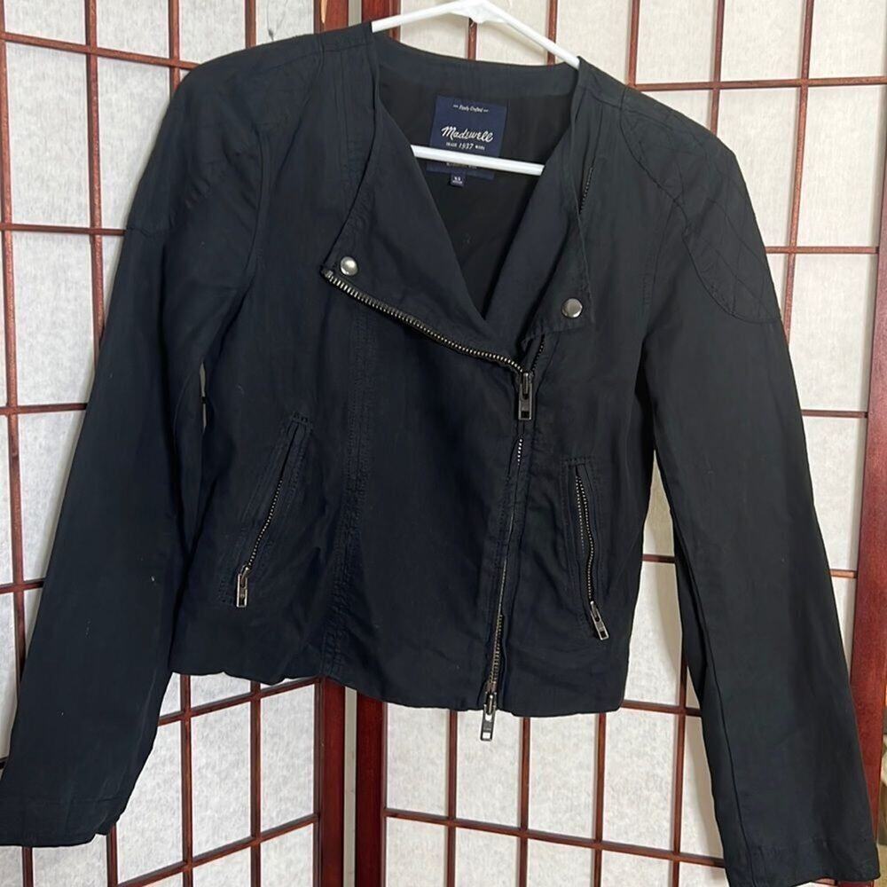 MADEWELL SIDECAR BIKER JACKET SIZE XS
